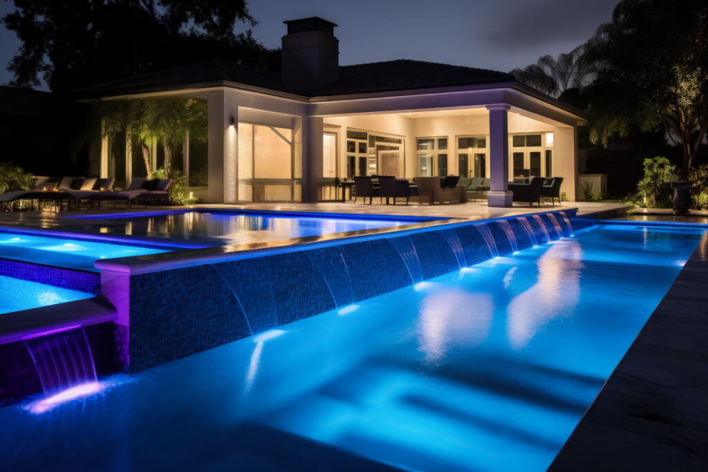 Pool Lighting UT Peak Pools