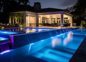 Pool Lighting UT Peak Pools