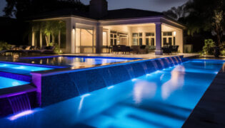 Pool Lighting UT Peak Pools