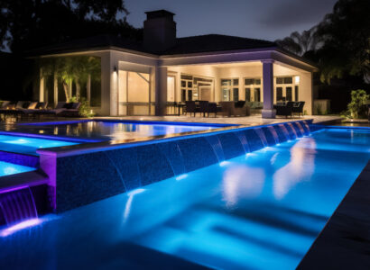 Pool Lighting UT Peak Pools