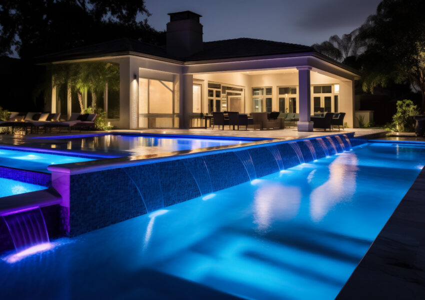 Pool Lighting UT Peak Pools