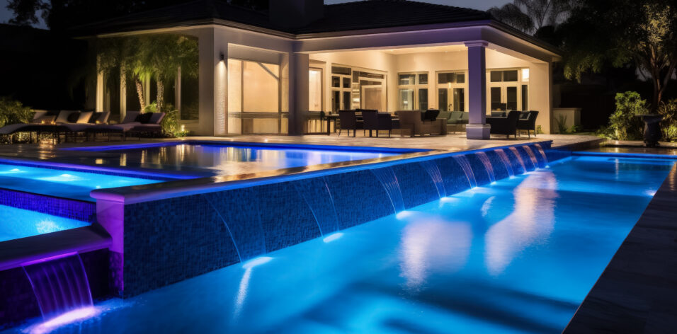 Pool Lighting UT Peak Pools